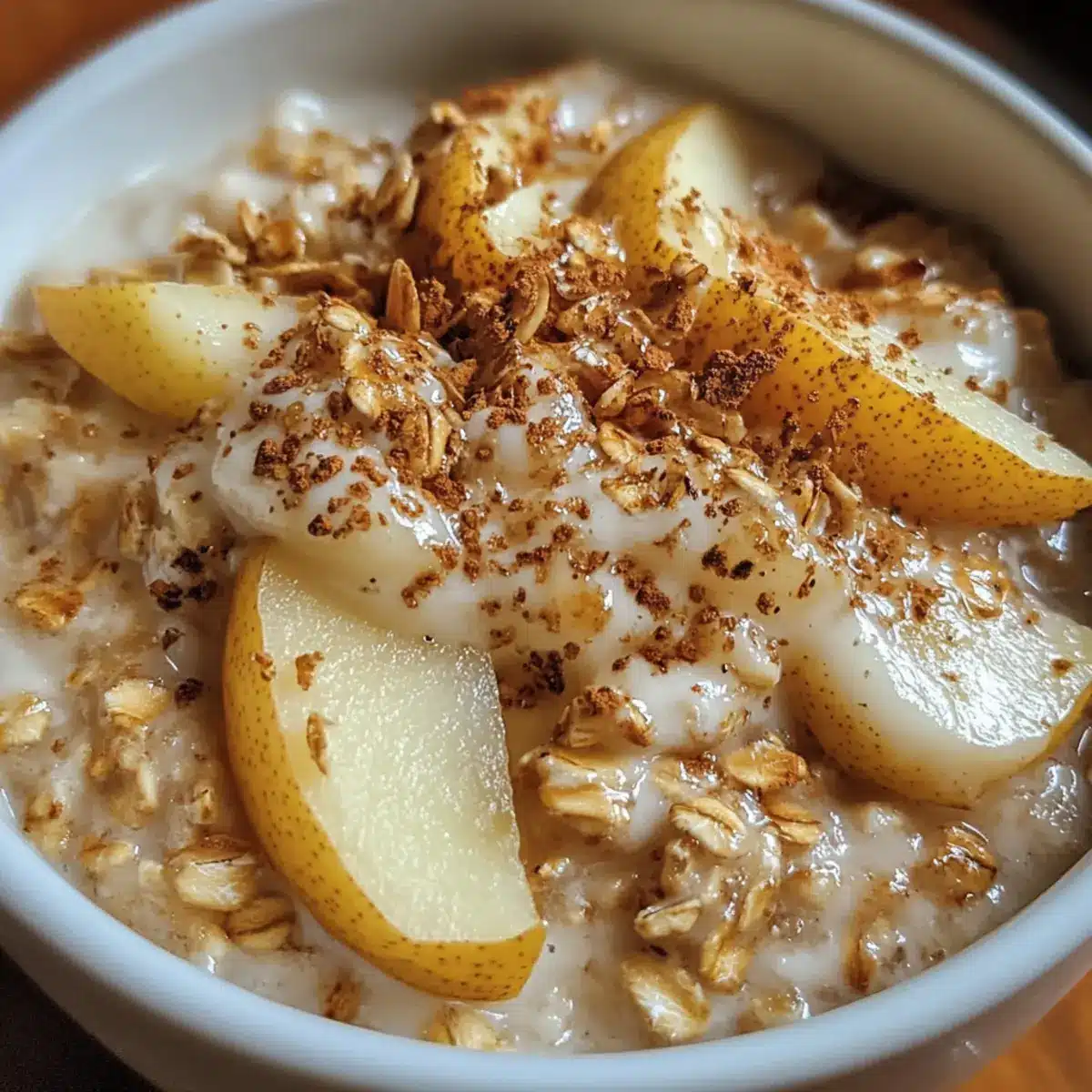 Sweet & Comforting: Elevate Your Pear Oatmeal Experience